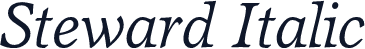 Steward Italic