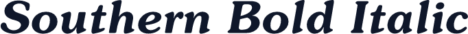 Southern Bold Italic