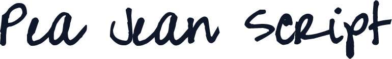 Pea Jean Script