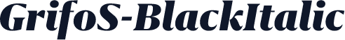 GrifoS-BlackItalic