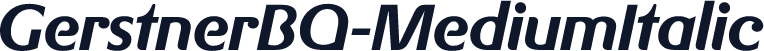 GerstnerBQ-MediumItalic