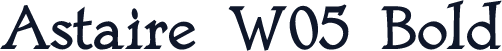 Astaire W05 Bold