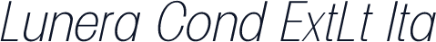 Lunera Cond ExtLt Ita