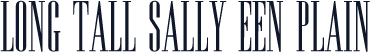 Long Tall Sally EEN Plain