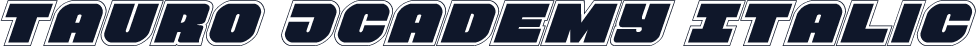Tauro Academy Italic