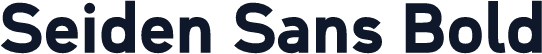 Seiden Sans Bold