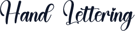 Hand Lettering