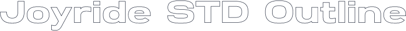 Joyride STD Outline