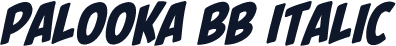 Palooka BB Italic