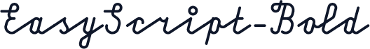 EasyScript-Bold