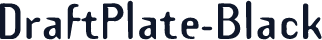 DraftPlate-Black