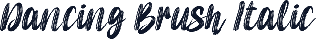Dancing Brush Italic