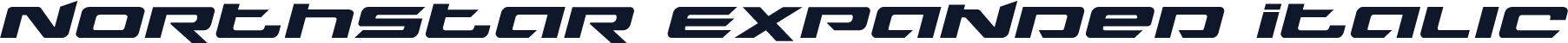 Northstar Expanded Italic
