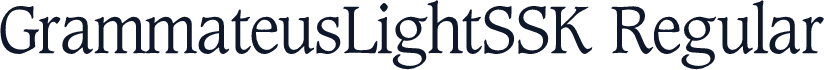 GrammateusLightSSK Regular
