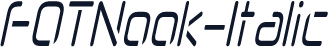FOTNook-Italic