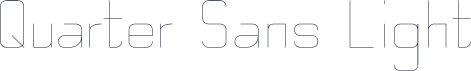 Quarter Sans Light