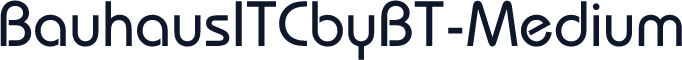 BauhausITCbyBT-Medium