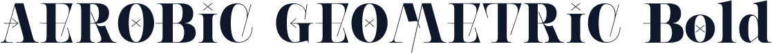 AEROBIC GEOMETRIC Bold