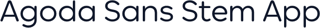 Agoda Sans Stem App