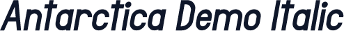 Antarctica Demo Italic