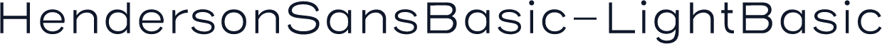 HendersonSansBasic-LightBasic
