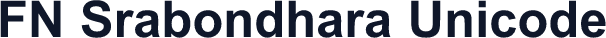 FN ‍Srabondhara Unicode