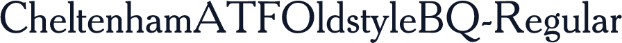 CheltenhamATFOldstyleBQ-Regular