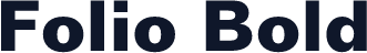 Folio Bold
