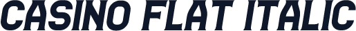 Casino Flat Italic