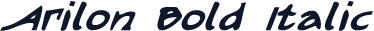 Arilon Bold Italic