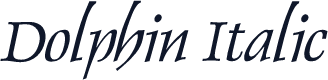 Dolphin Italic