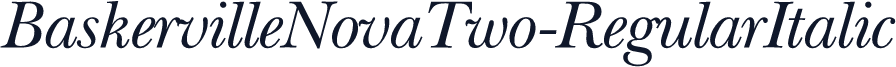 BaskervilleNovaTwo-RegularItalic