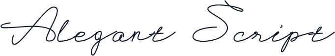 Alegant Script