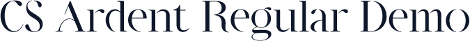 CS Ardent Regular Demo