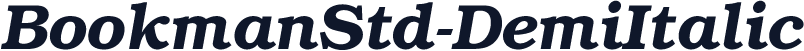 BookmanStd-DemiItalic