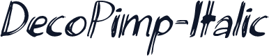 DecoPimp-Italic