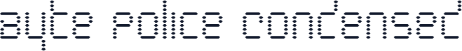 Byte Police Condensed