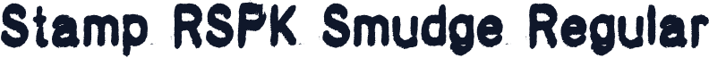 Stamp RSPK Smudge Regular