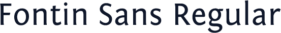 Fontin Sans Regular