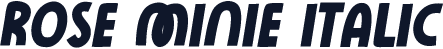 Rose Minie Italic