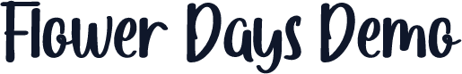Flower Days Demo