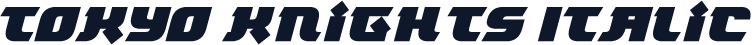 Tokyo Knights Italic