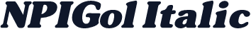 NPIGol Italic