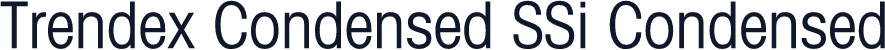 Trendex Condensed SSi Condensed