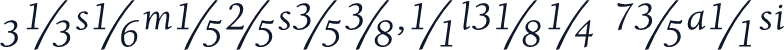 UniversityOldExp Italic