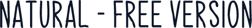 Natural - Free Version
