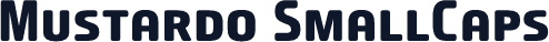 Mustardo SmallCaps