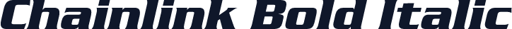 Chainlink Bold Italic