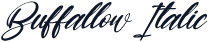 Buffallow Italic