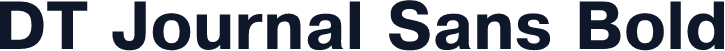 DT Journal Sans Bold
